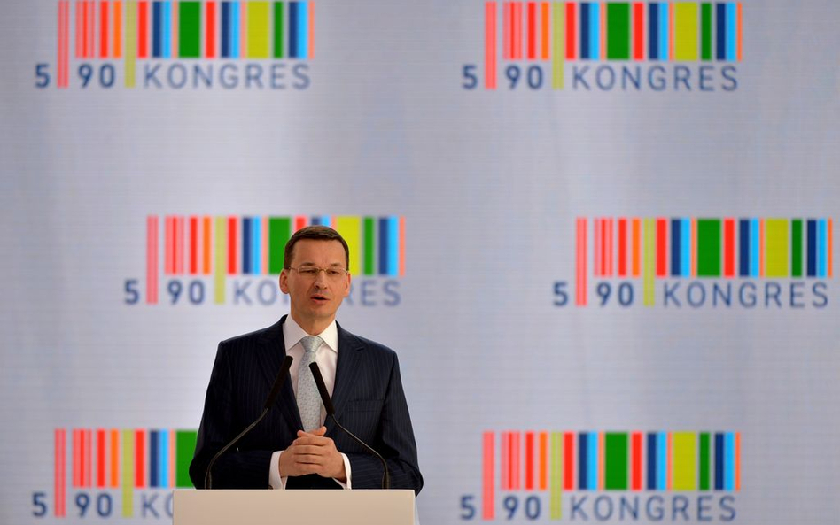 Wicepremier Mateusz Morawiecki