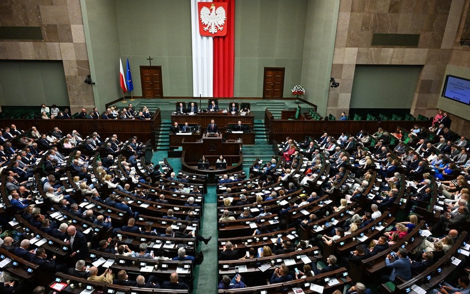 Piątkowe posiedzenie Sejmu