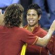 Lopez (z lewej) i Verdasco