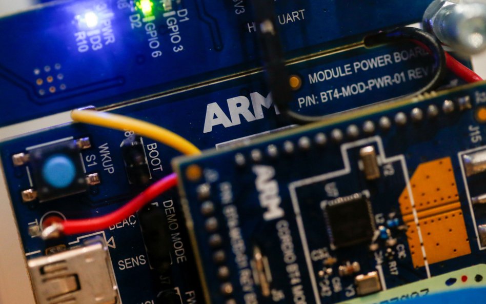 Arm Holdings wart blisko 55 mld USD