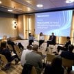 Uczestnicy debaty „Więcej niż podatki. Jak mierzyć realny wpływ firm na gospodarkę i społeczeństwo”