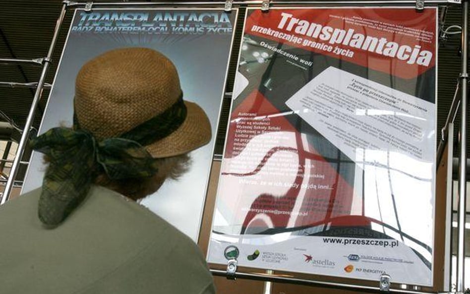 Będą wyższe wymagania dla transplantologów