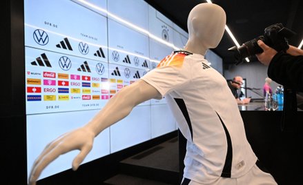 Koszulka reprezentacji Niemiec przygotowana przez koncern Adidas