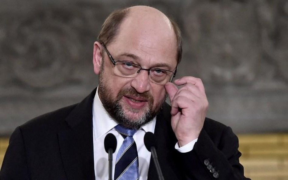 Przewodniczący Parlamentu Europejskiego Martin Schulz