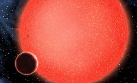Tak artysta wyobraża sobie superziemię – planetę GJ 1214b