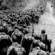 Kolumny piechoty sowieckiej wkraczające do Polski 17.09.1939