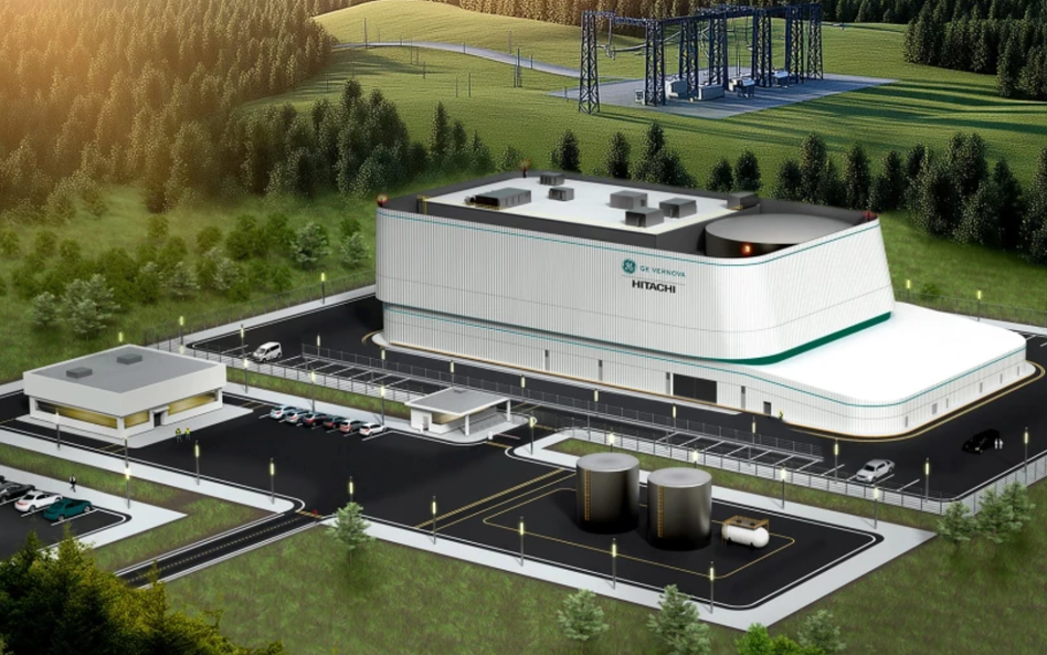 Pierwszy, mały reaktor modułowy w technologii BWRX-300 firmy GE Hitachi powstaje w kanadyjskim Darli