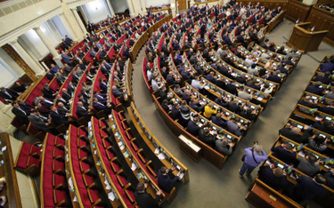 Posiedzenie Rady Najwyższej Ukrainy