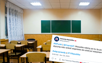 Minister Czarnek zapowiada powrót do szkół