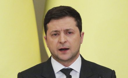 Prezydent Ukrainy Wołodymyr Zełenski