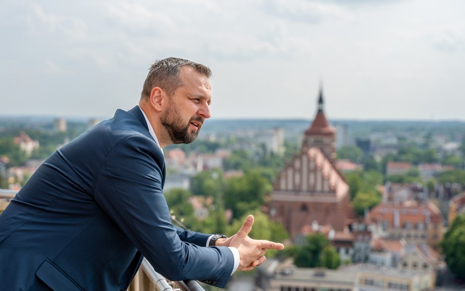 Prezydent Olsztyna Robert Szewczyk
