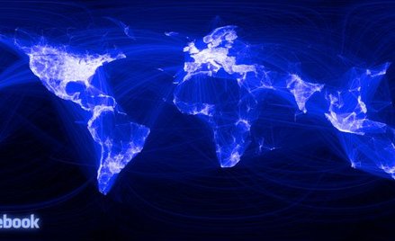 Mapa Facebooka