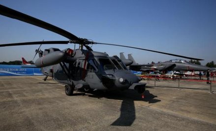 Helikoptery Black Hawk powstają m.in. w fabryce w Mielcu