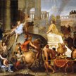 Triumfalny wjazd Aleksandra Macedońskiego do Babilonu – obraz Charles’a Le Bruna z 1665 r.