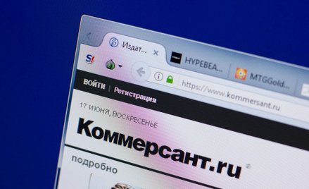 Rosja: masowe zwolnienia dziennikarzy "Kommiersanta"
