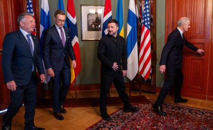 Wołodymyr Zełenski rozmawiał w Oslo ze Stevem Witkoffem