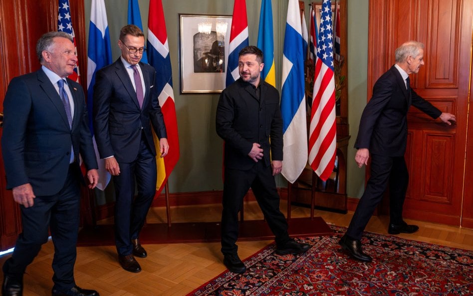 Wołodymyr Zełenski rozmawiał w Oslo ze Stevem Witkoffem