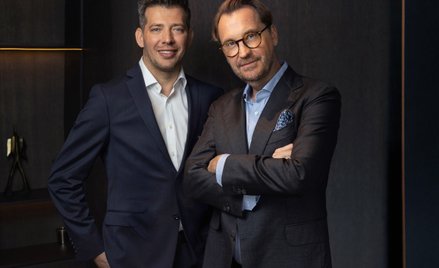 Mariusz Zabielski, dyrektor zarządzający Budleksu i Filip Friedmann, członek rady nadzorczej i główn