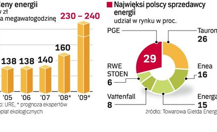 Energetycy liczą nawet na 40-proc. podwyżki. Coraz mniej czasu na decyzję. By podwyżki weszły w życi