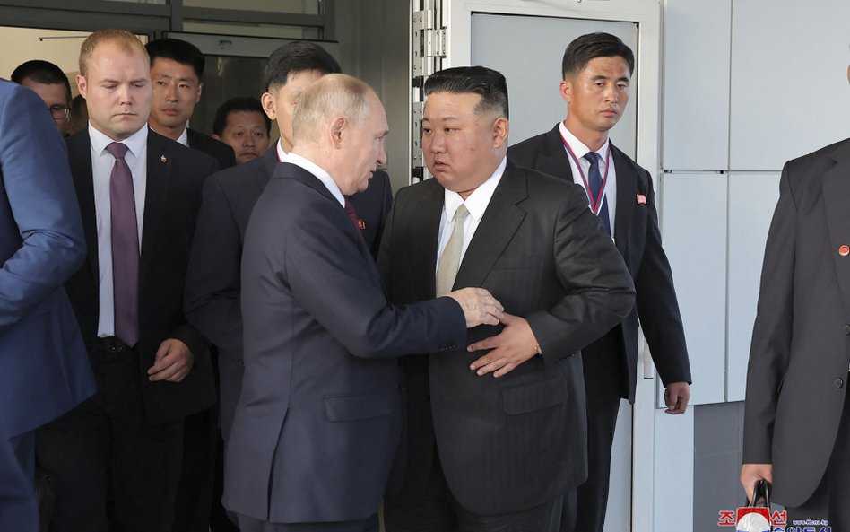 Władimir Putin i Kim Dzong Un