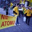 Przeciwnicy budowy polskiej elektrowni jądrowej na demonstracji w Sopocie