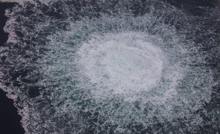 Wyciek gazu z gazociągu Nord Stream 1