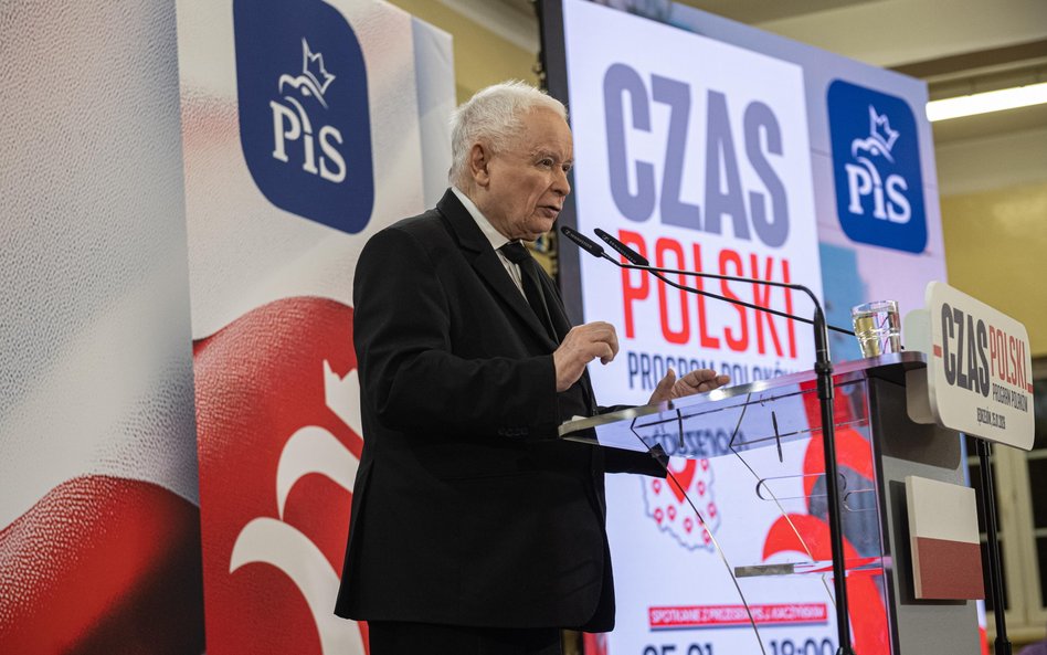 Prezes Prawa i Sprawiedliwości Jarosław Kaczyński