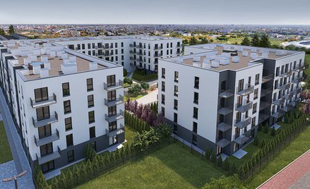 Osiedle Faktoria – jeden z projektów Murapolu w Łodzi.