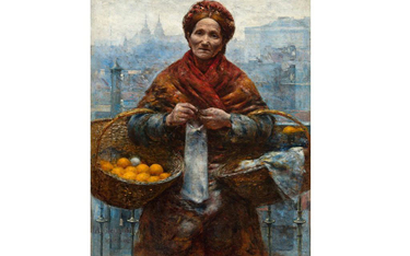 Aleksander Gierymski, „Żydówka z pomarańczami” (zwana też „Pomarańczarką”)