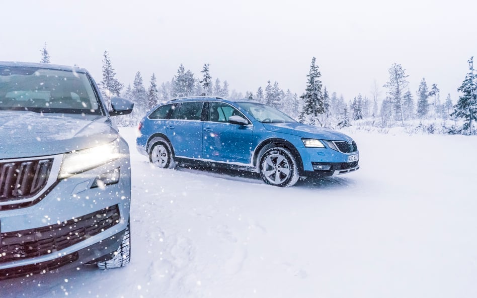 Przygody ze Skodą z 4×4 w tle