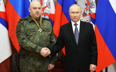 Gen. Siergiej Surowikin i Władimir Putin