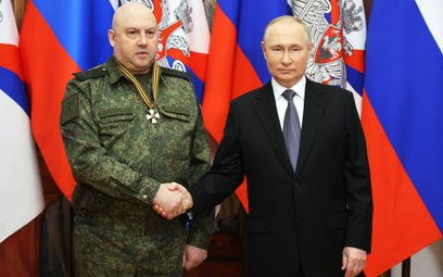 Gen. Siergiej Surowikin i Władimir Putin