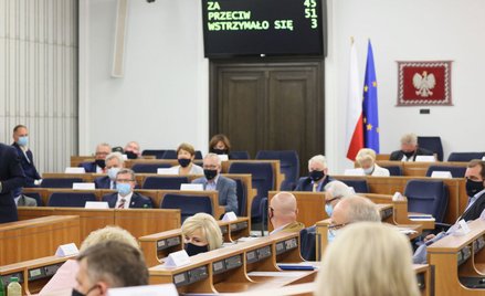 Lidia Staroń w głosowaniu jej kandydatury na RPO w Senacie, uzyskała 45 głosów