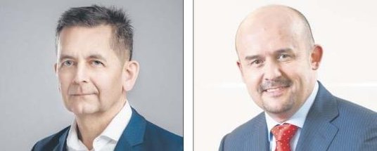 Marcin Piróg, prezes Biomedu-Lublin (z lewej), oraz Piotr Fic, członek zarządu, zapewniali, że prace