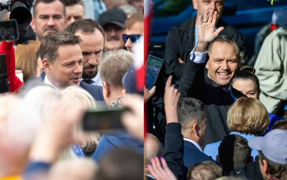 Rafał Trzaskowski, Karol Nawrocki