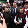 Mateusz Morawiecki w czasie spotkania ze zwolennikami w Bielsku-Białej