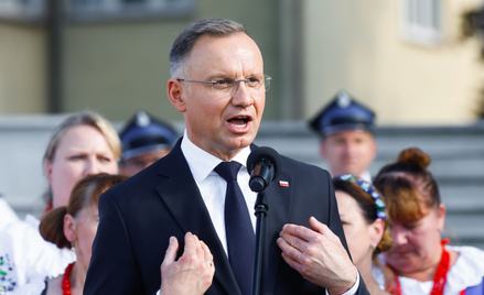 Prezydent Andrzej Duda spotkał się z mieszkańcami Konina i zachęcał do głosowania w wyborach do Parl