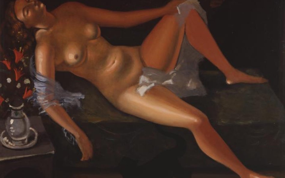 André Derain, „Akt z kotem”, 1936–1938, olej.