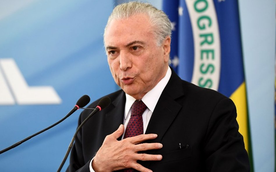 Były prezydent Brazylii Michel Temer aresztowany