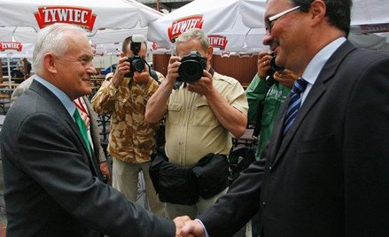 Leszek Miller (z lewej) zrobił błąd, szukając szerszej formuły dla SLD. Błędem Włodzimierza Czarzast