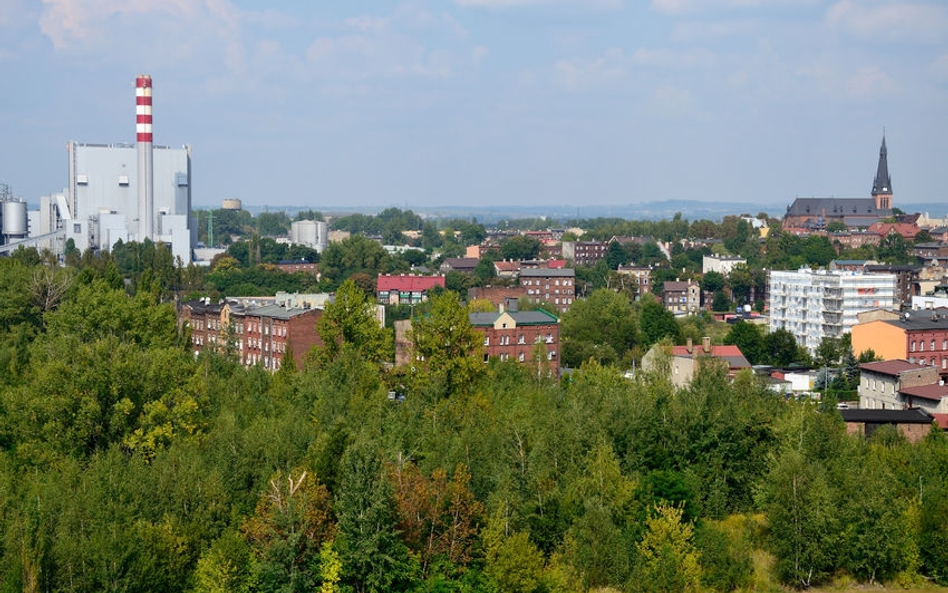 Fontanny, zieleń i rekreacja przed urzędem