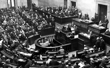 Posiedzenie Sejmu w 1930 r.