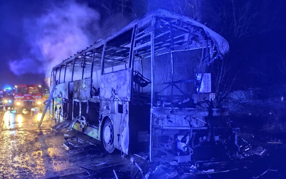 Na Słowacji doszło do tragicznego wypadku autokaru z Krakowa