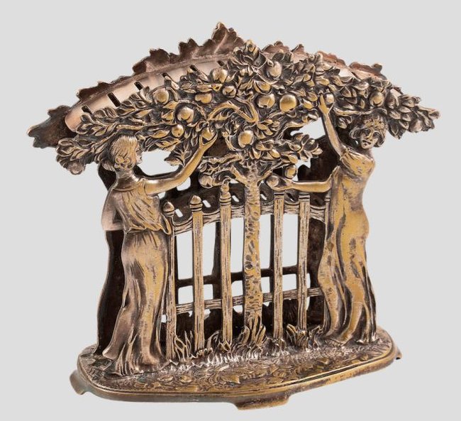 Zabytkowa podstawka do nożyków.