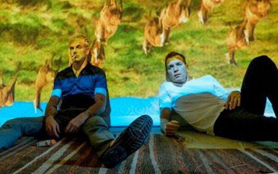 Jonny Lee Miller (Simon) i Ewan McGregor (Renton)