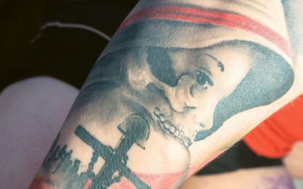 Na ciele Ötziego, „człowieka lodu”, jest 61 tatuaży (Muzeum Archeologiczne Południowego Tyrolu we wł