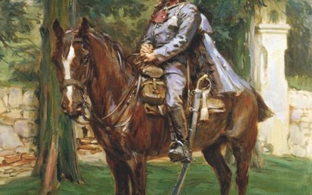 Stanisław Bagieński, Beliniak, Wołyń 1916, olej, płótno, wł. Muzeum Wojska Polskiego w Warszawie