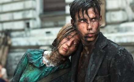 Zofia Wichłacz (Biedronka) i Józef Pawłowski (Stefan) - główni bohaterowie filmu "Miasto 44"