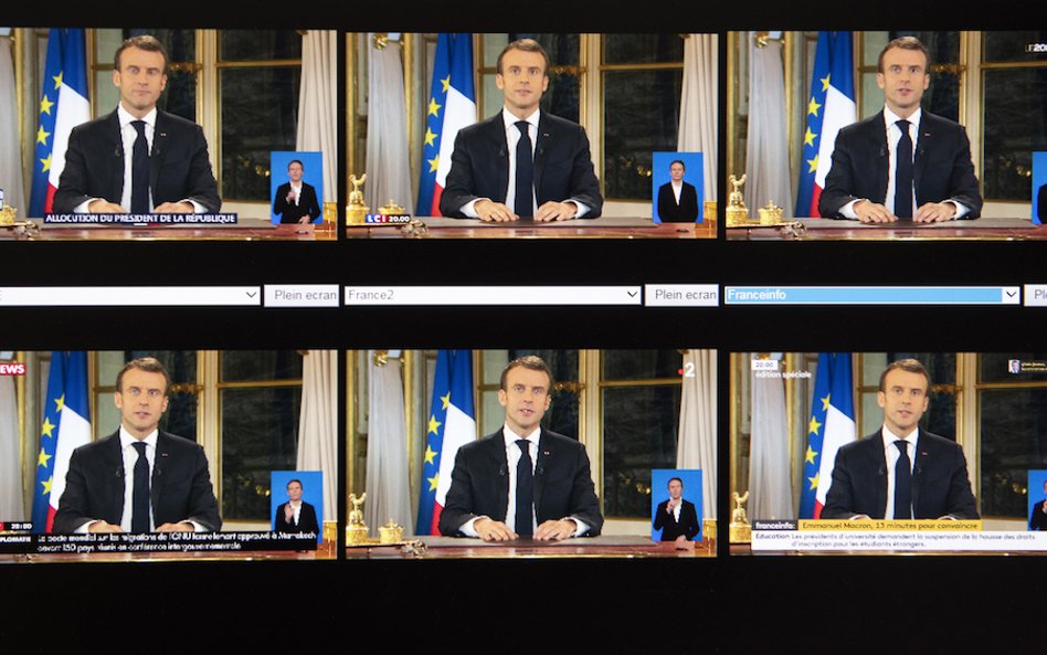 Bielecki: Macron idzie w ślady Roosevelta