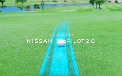 Nissan: Asystent pasa ruchu na polu golfowym
